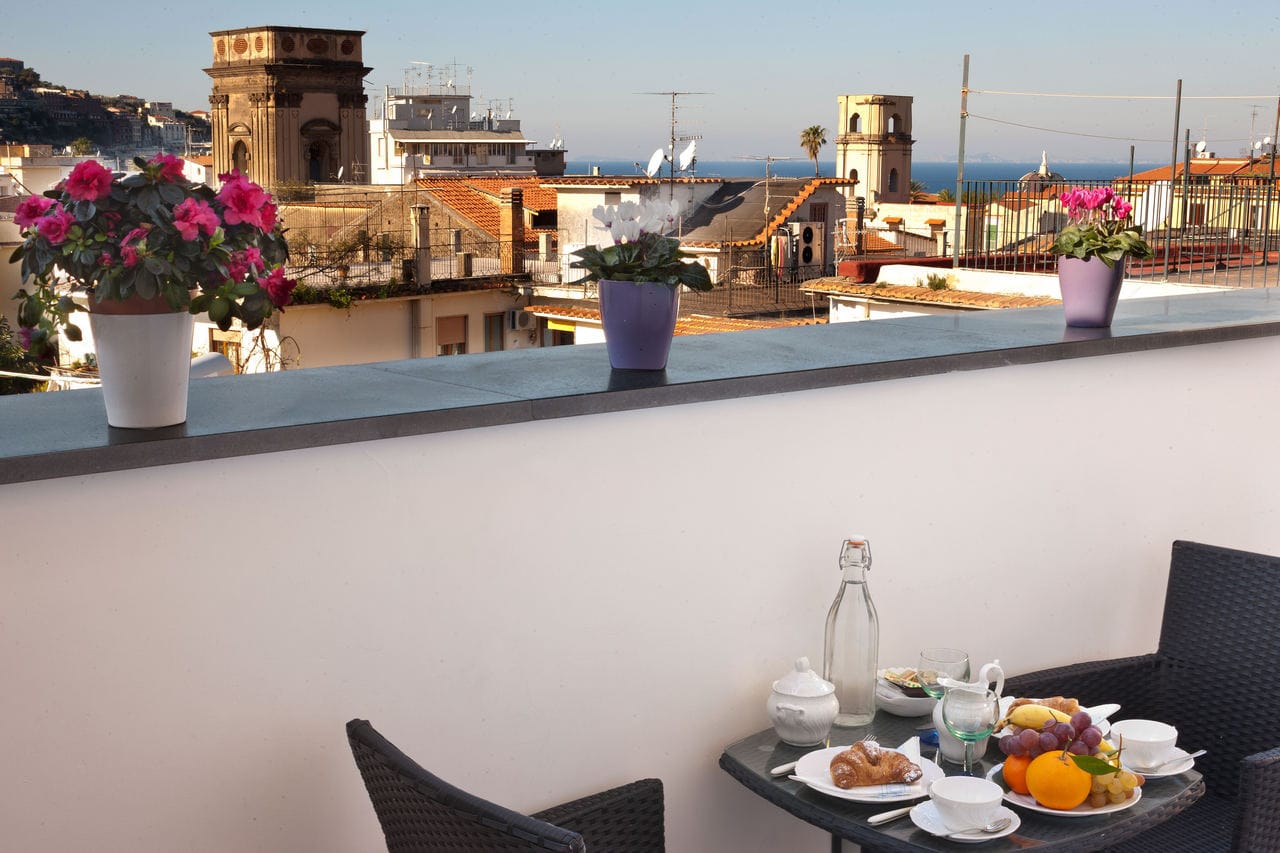 Colazione in terrazza